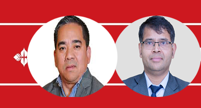 प्रभु बैंकका सीईओ र डीसीईओ पक्राउ