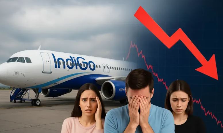 इन्डिगो एयरलाइन्स संकटमा : कम्पनीको शेयरमा ठूलो गिरावट 