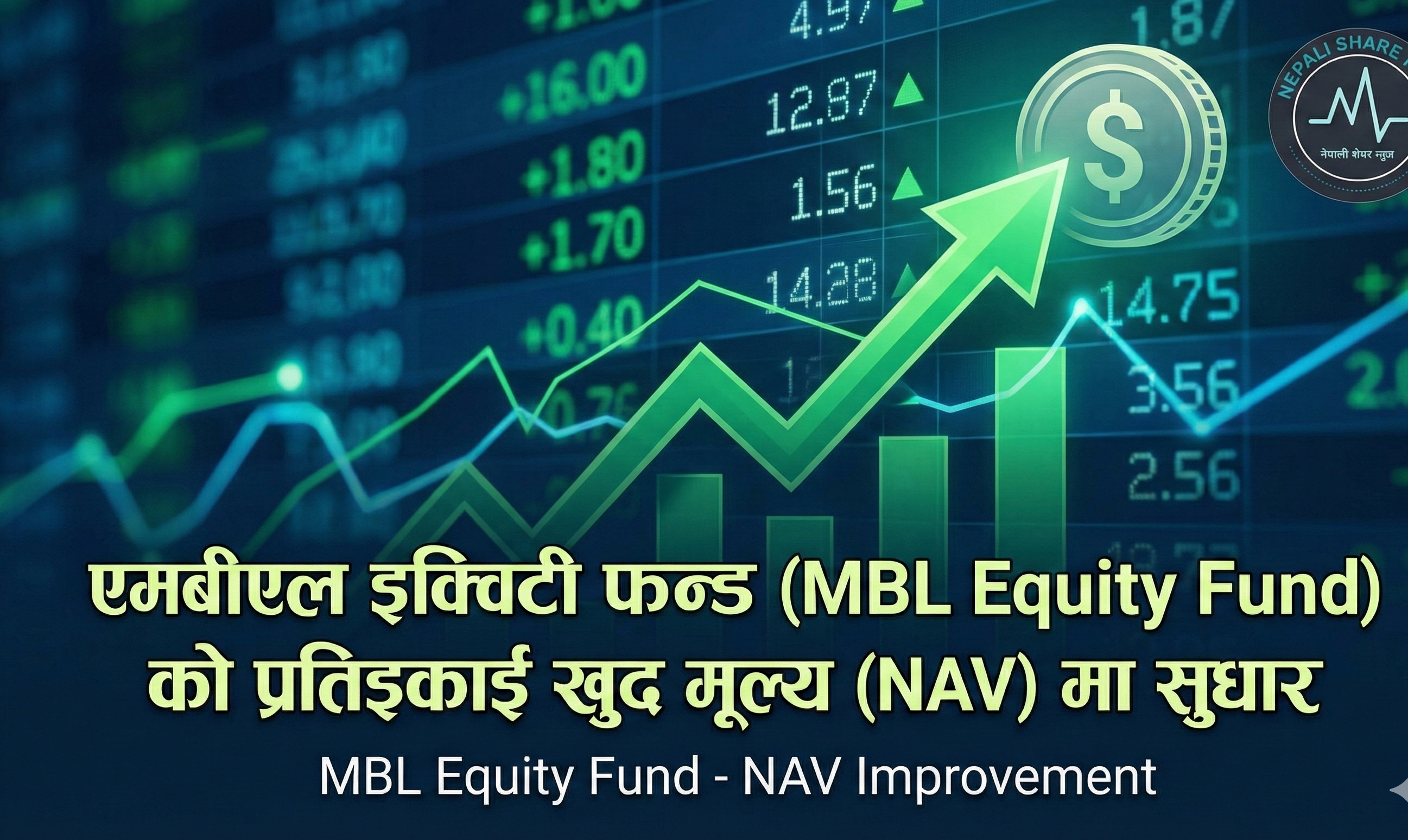 एमबीएल इक्विटी फन्डको प्रतिइकाई खुद मूल्य (NAV) मा सुधार