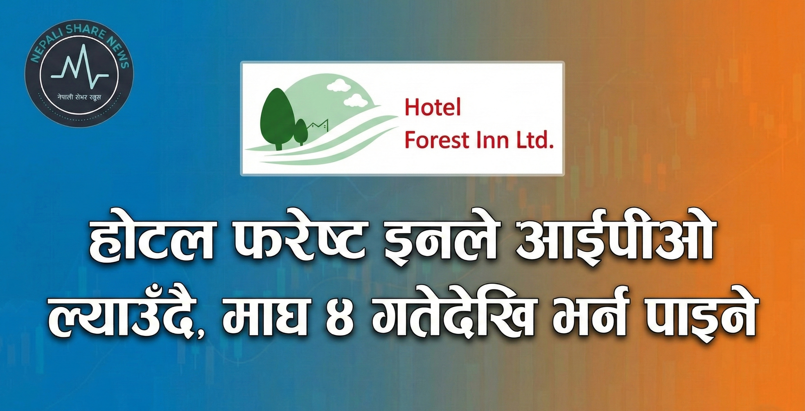 होटल फरेष्ट इनले आईपीओ ल्याउँदै, माघ ४ गतेदेखि भर्न पाइने
