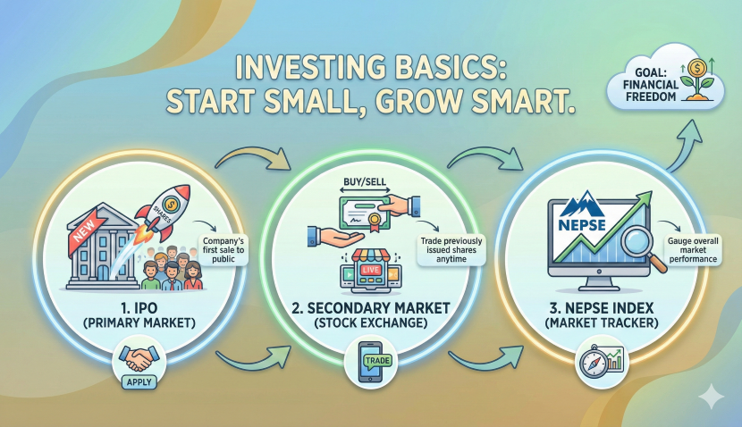 शून्यबाट लगानीकर्तासम्म: नेपाल स्टक एक्सचेञ्जमा प्रवेश गर्ने बाटो 