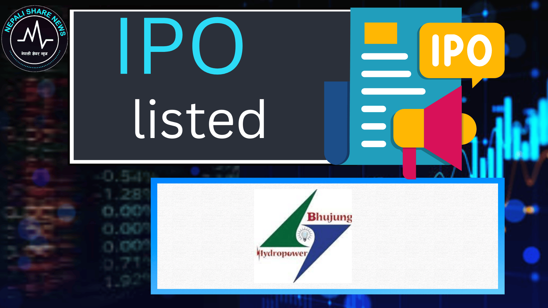 नेप्सेमा भुजुङ हाइड्रोपावर (BJHL) सूचीकृत